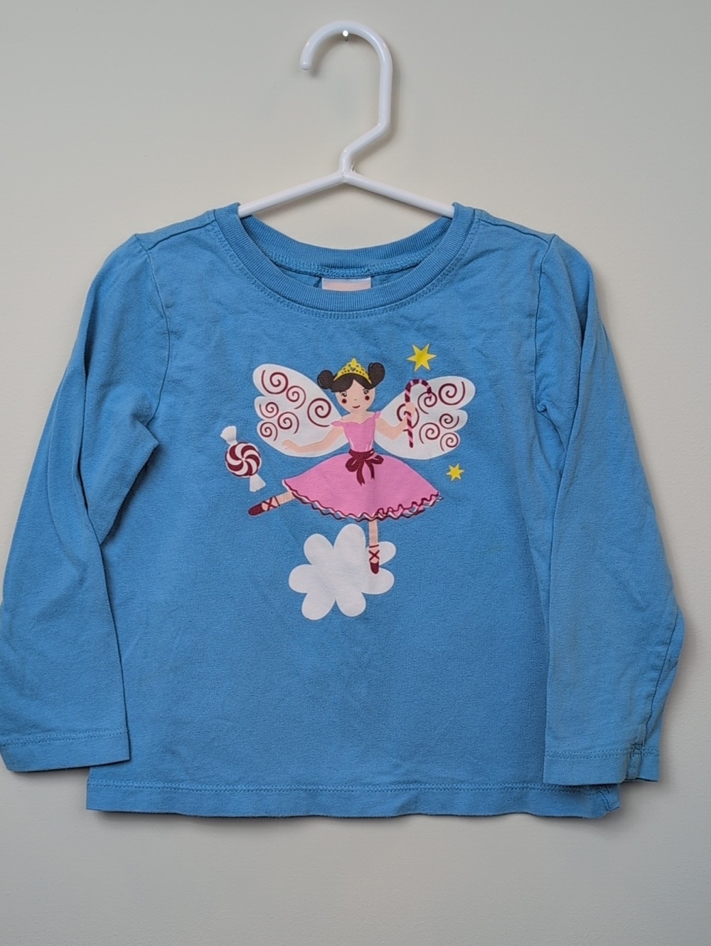 Hanna Andersson Blue Sugar Plum Fairy Shirt Size 4